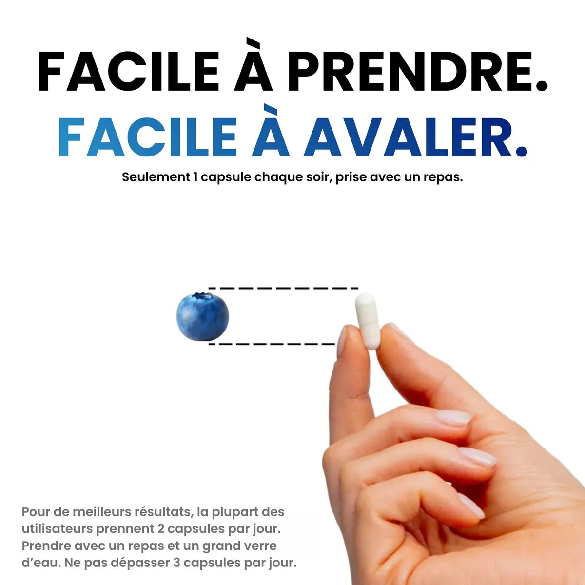 Magnesium Complex capsule facile à prendre