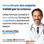 Magnesium Complex formule présentée par un expert